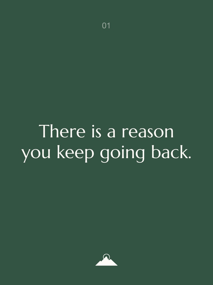 Carousel cover: There is a reason you keep going back.
